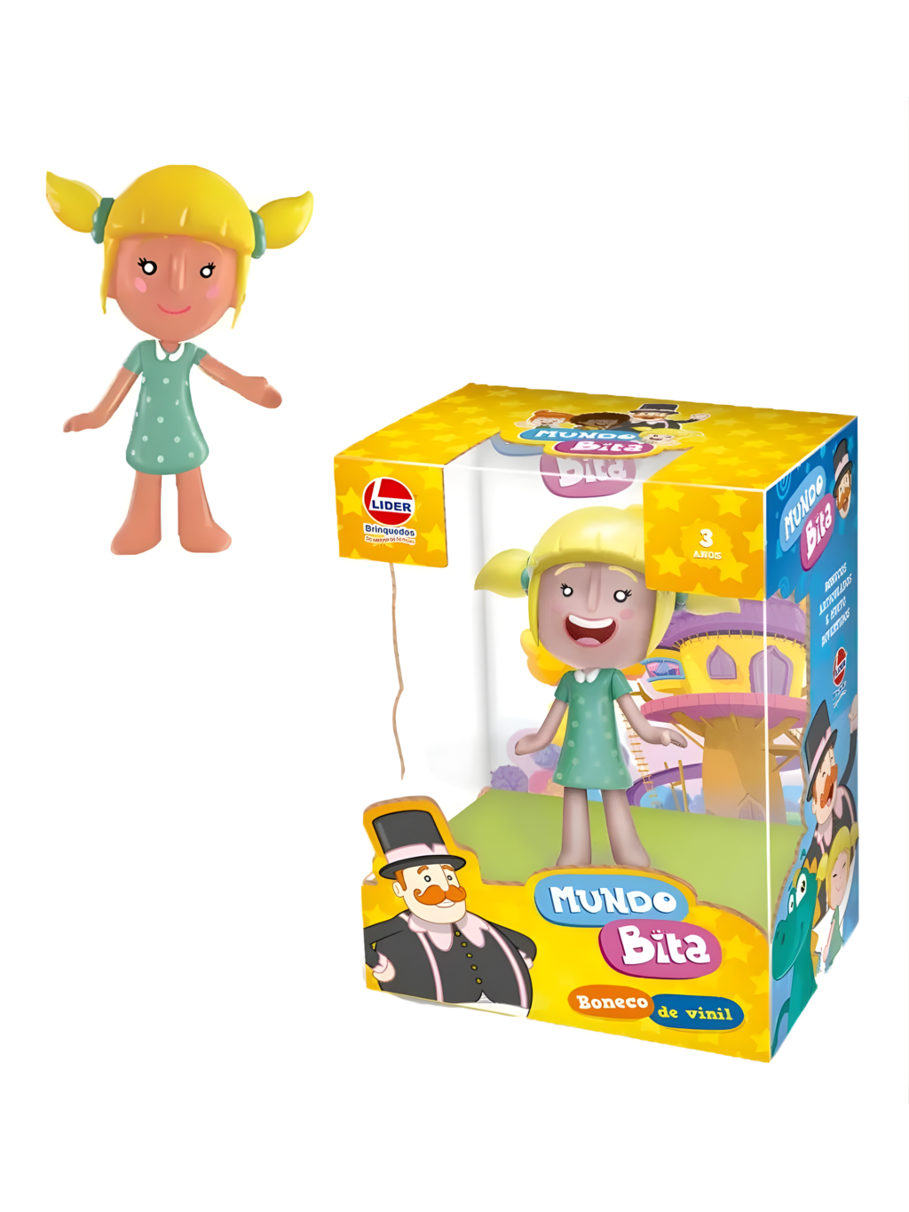 BONECO VINIL LILA DAN TITO MUNDO BITA 7899455908459 / REF 2845