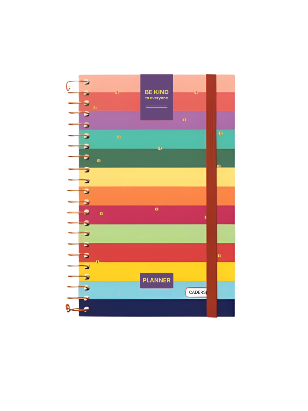 CADERNO PLANNER COLORIDO 7896849132186 / REF 0334012