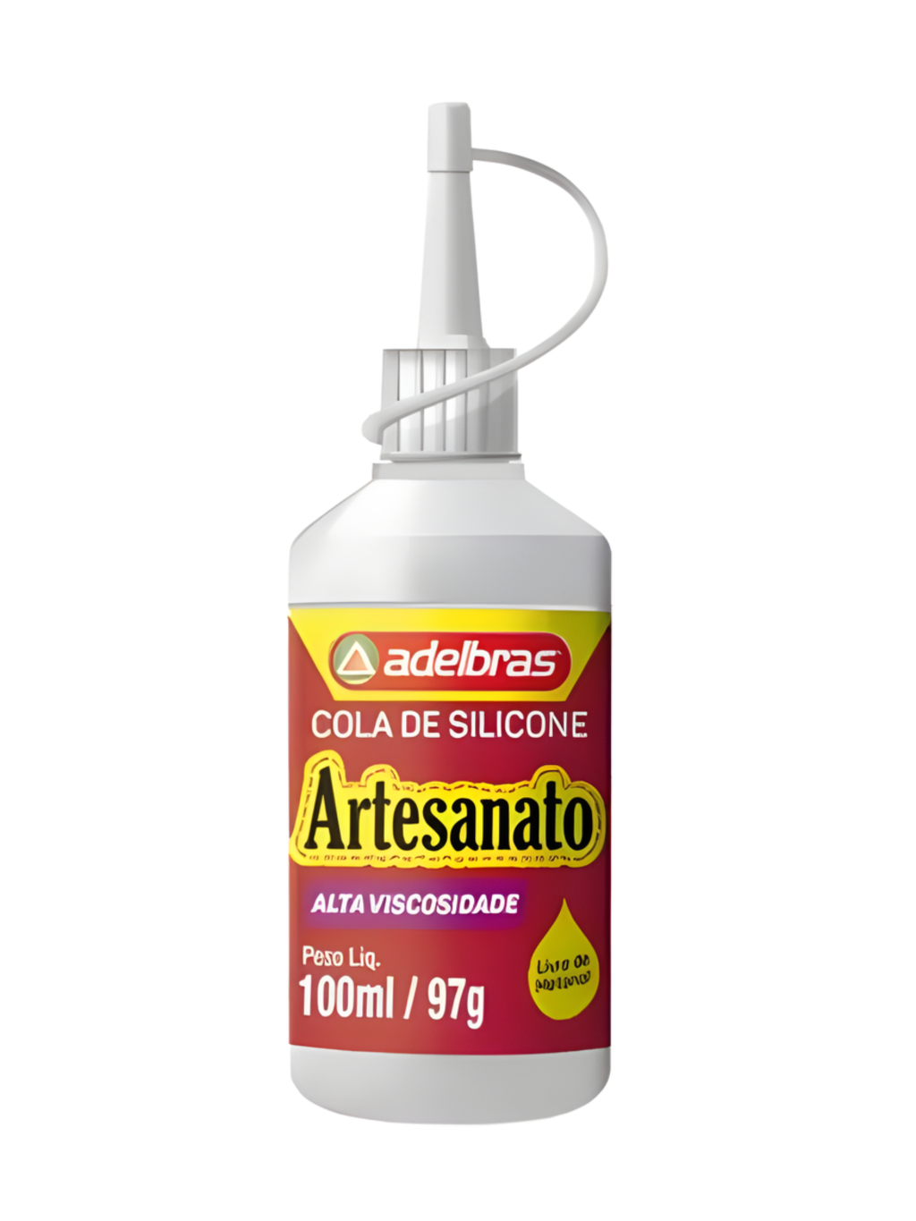 COLA DE SILICONE ARTESANATO 100ML 7896603804526