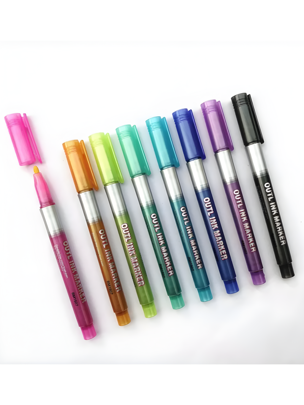 MARCA TEXTO METALICO OUTLINE MARKER 7899899896565 / REF RM1507