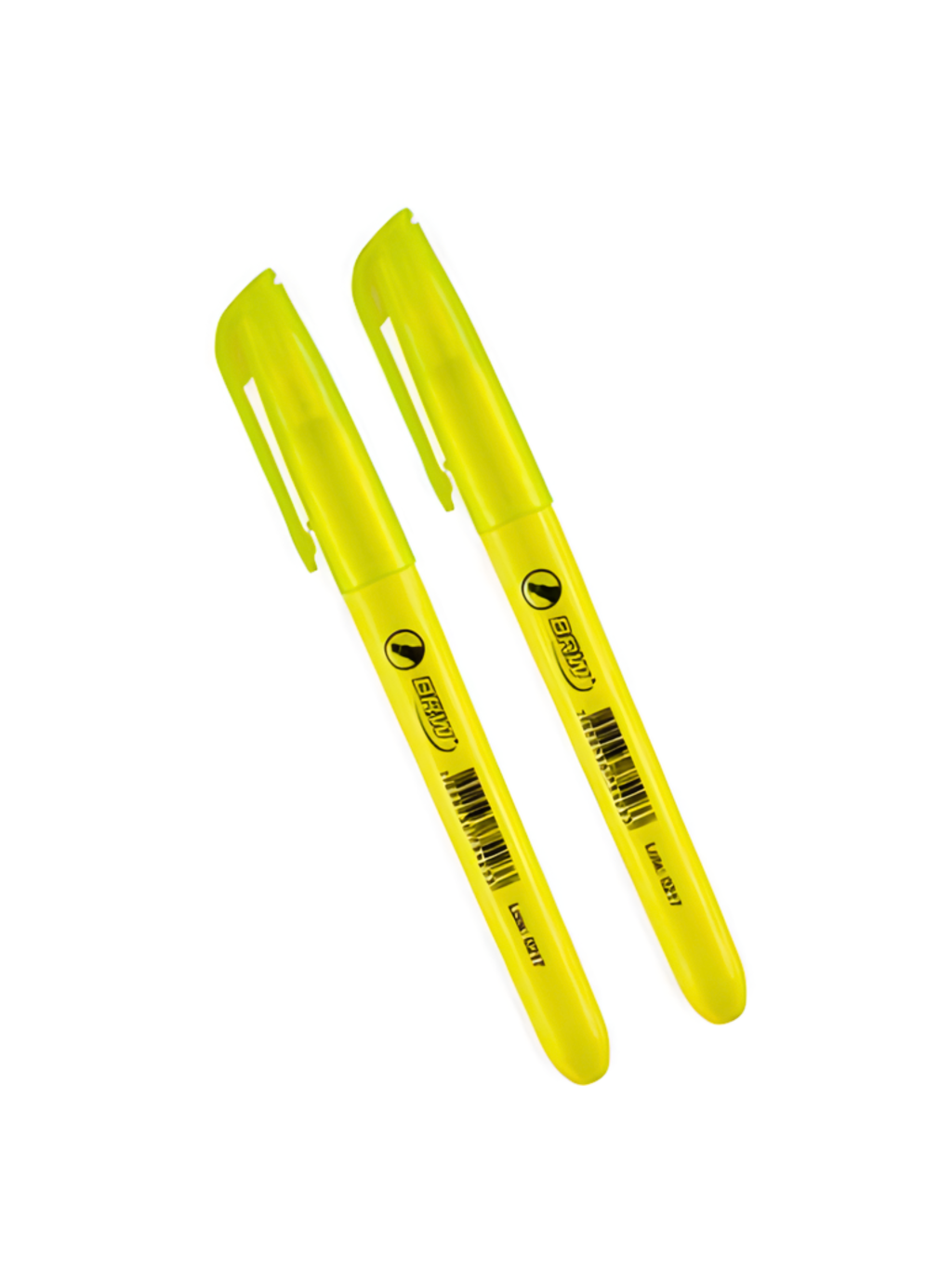 MARCA TEXTO AMARELO FLUORESCENTE BLISTER C/2 UND 7898613211530 / REF CA2011