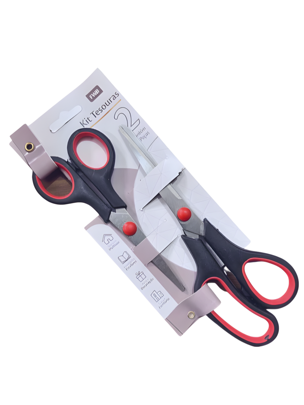 KIT TESOURA 2 PEÇAS 7908148518858 / REF 1885