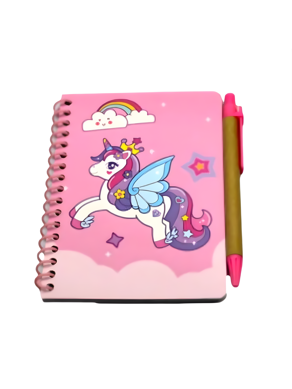 CADERNETA UNICORNIO 48 FOLHAS + 1 CANETA 7898745174604 / REF DV80471