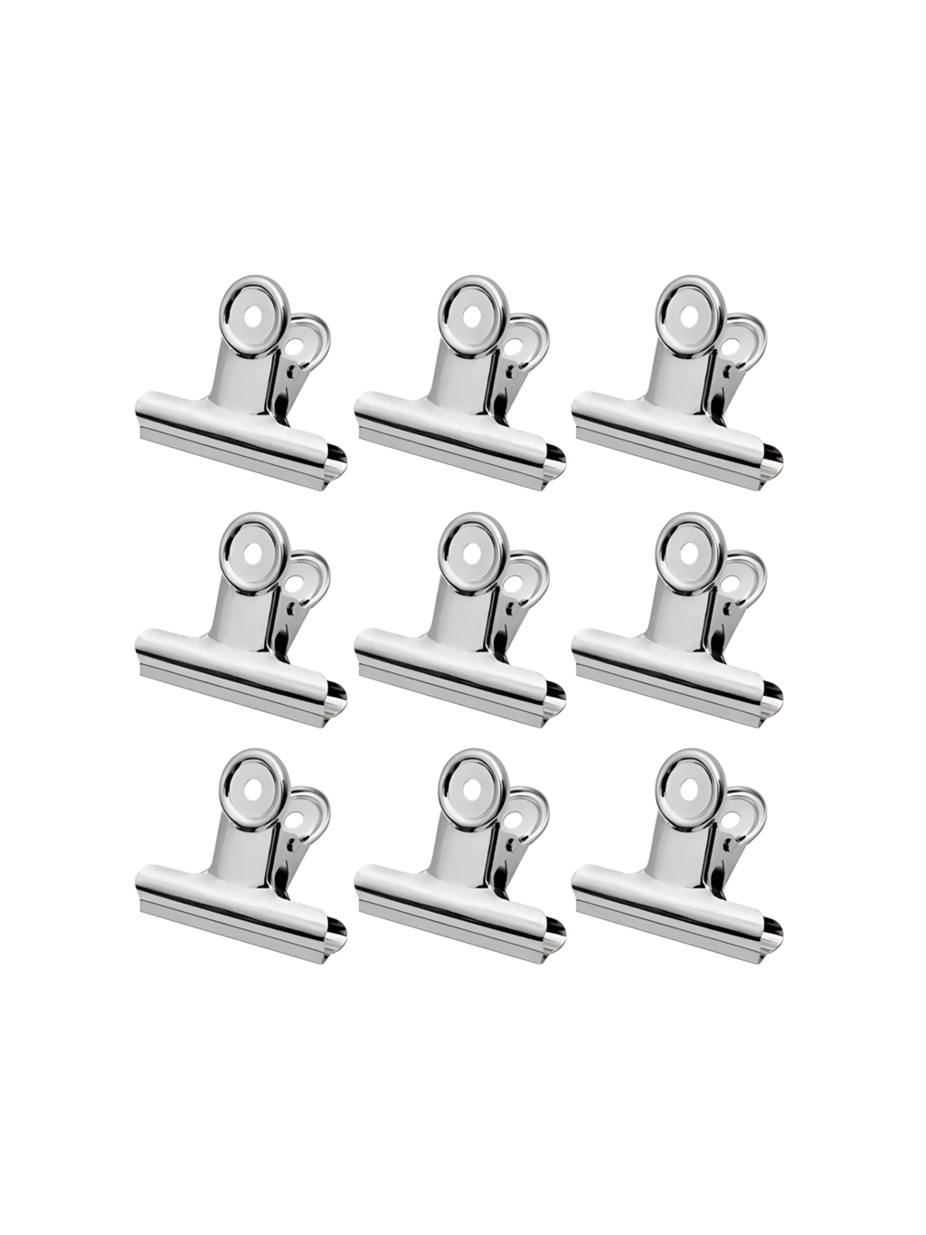 MINI PRENDEDOR METAL P/PAPEL C/9 PCS 7899949043215 / REF ST40085