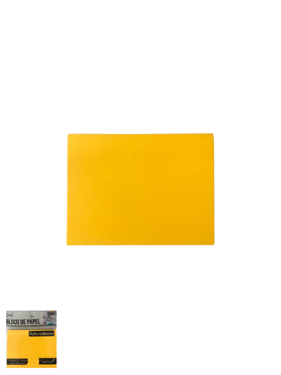BLOCO DE PAPEL AUTOADESIVO DIVERSAS CORES POST'IT 7899866240353 / REF A16