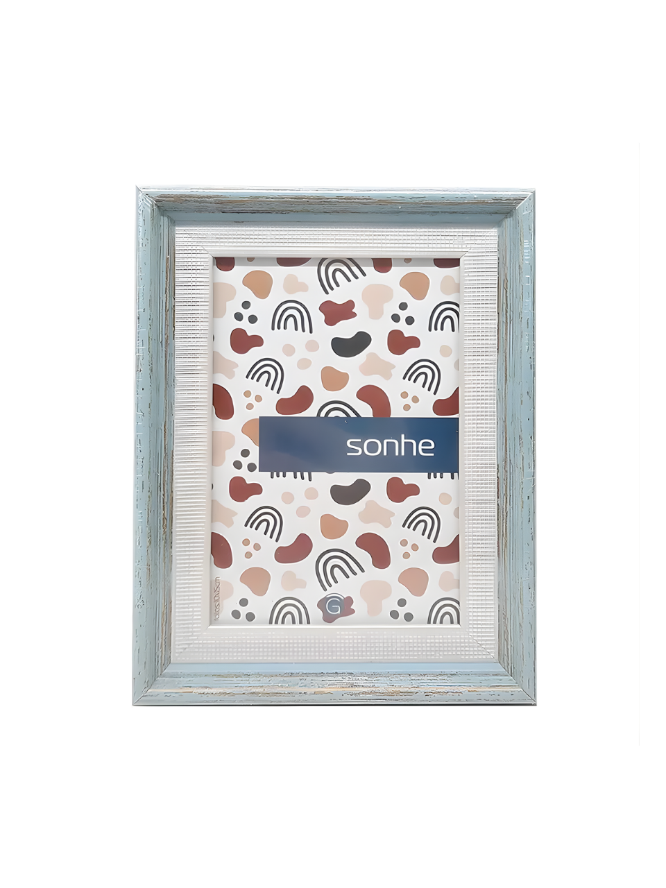 PORTA RETRATO PLASTICO/VIDRO/MDF 10CM X 15CM 7908323344548 / REF DFO033