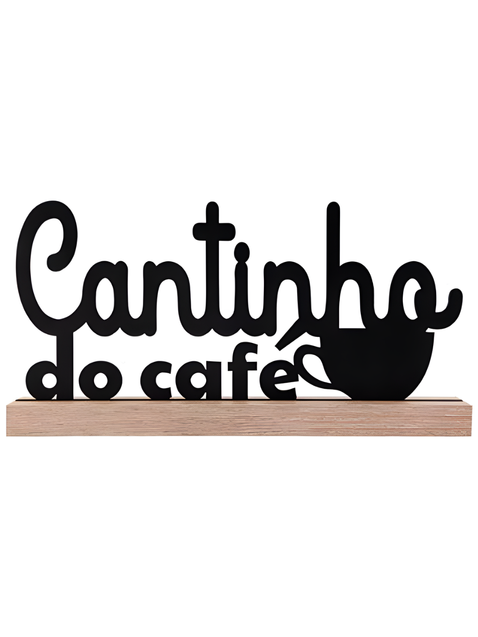 LETREIRO CANTINHO CAFÉ MDF 7908169022518 / REF CB2614