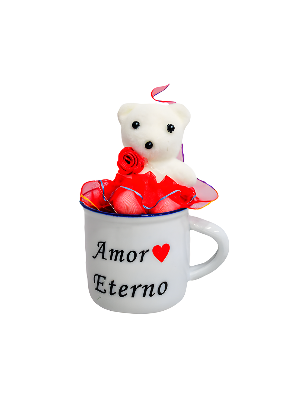 ENFEITE DECORATIVO URSINHO NA XICARA 7908888907967 / REF FJ90884