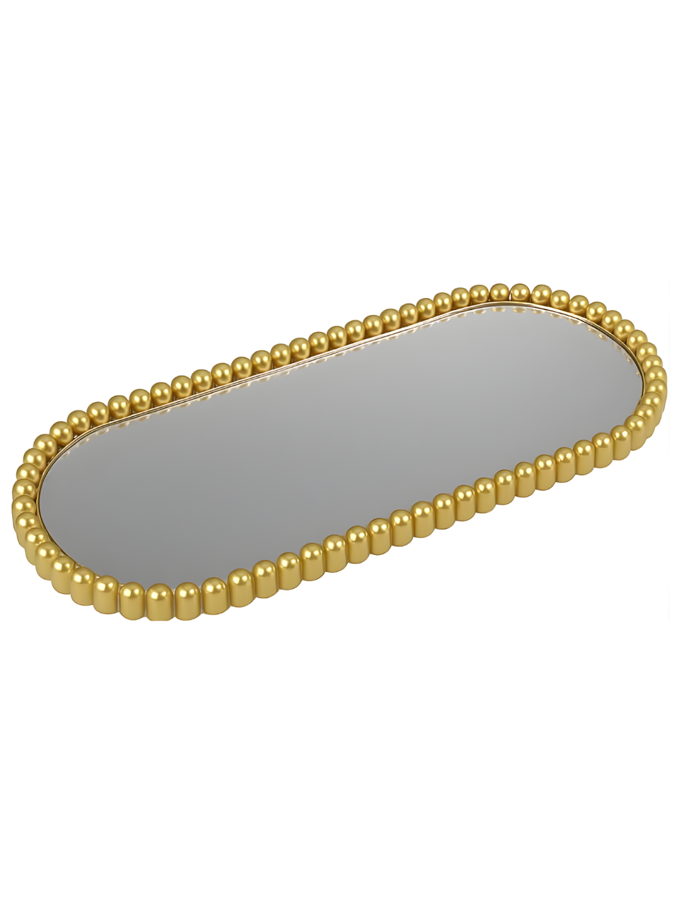 BANDEJA DECORATIVA DE VIDRO 7908888901514 / REF FJ90260