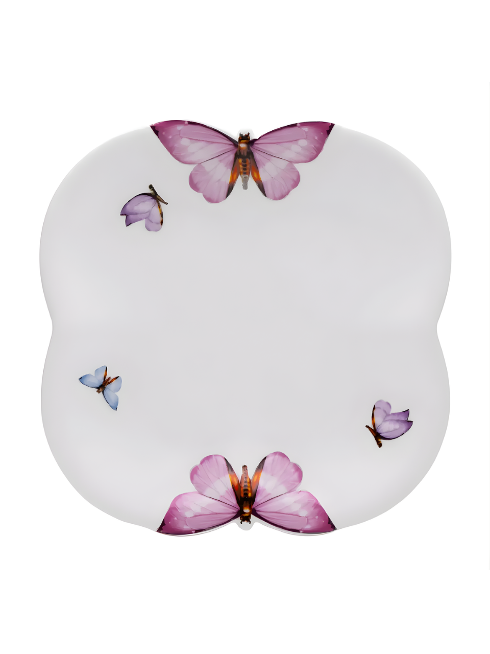 PRATO FUNDO DE PORCELANA BORBOLETA WOLFF 67808 
