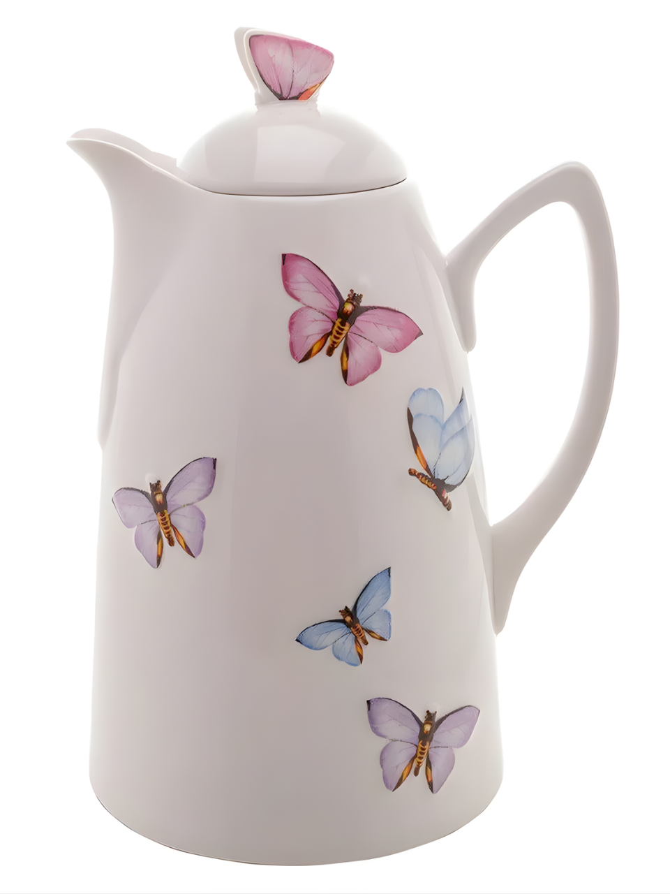 GARRAFA TERMICA PORCELANA BORBOLETAS 900ML WOLFF 61385