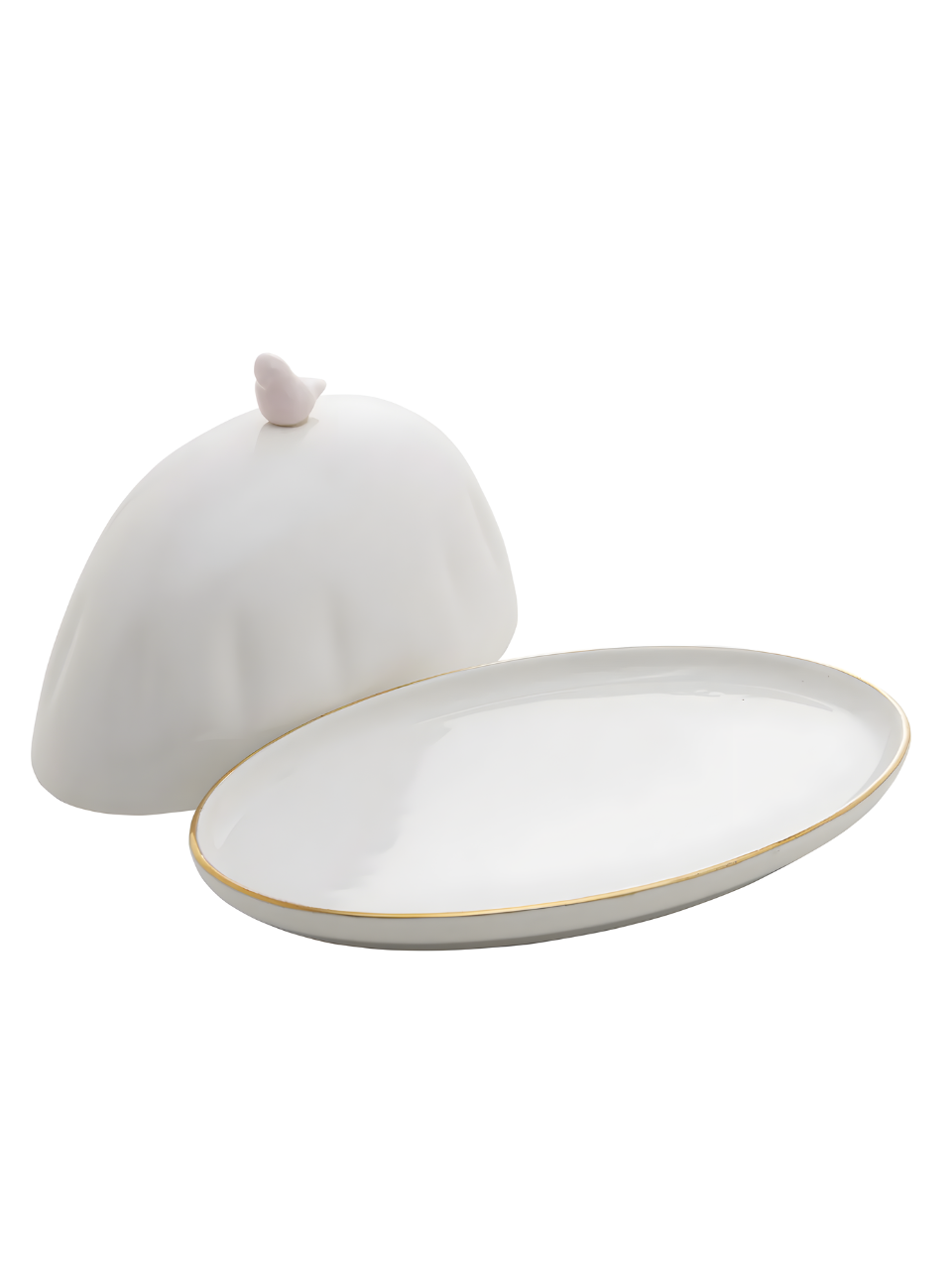 MANTEIGUEIRA DE PORCELANA BIRDS WOLFF 65572 