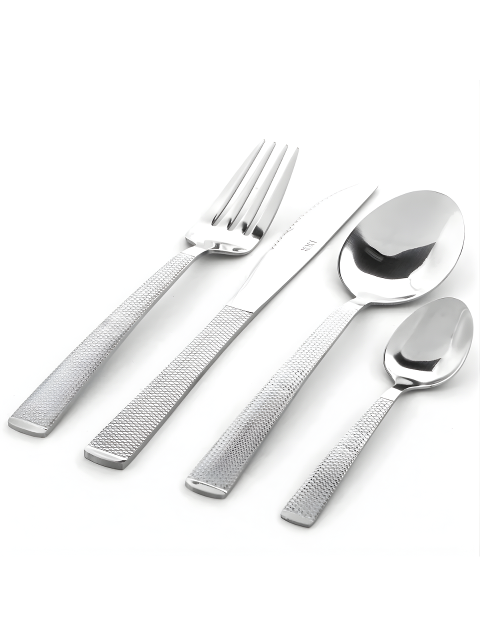 FAQUEIRO C/16 PCS DE AÇO INOX SANTORINI 7908122207075 / REF 67750