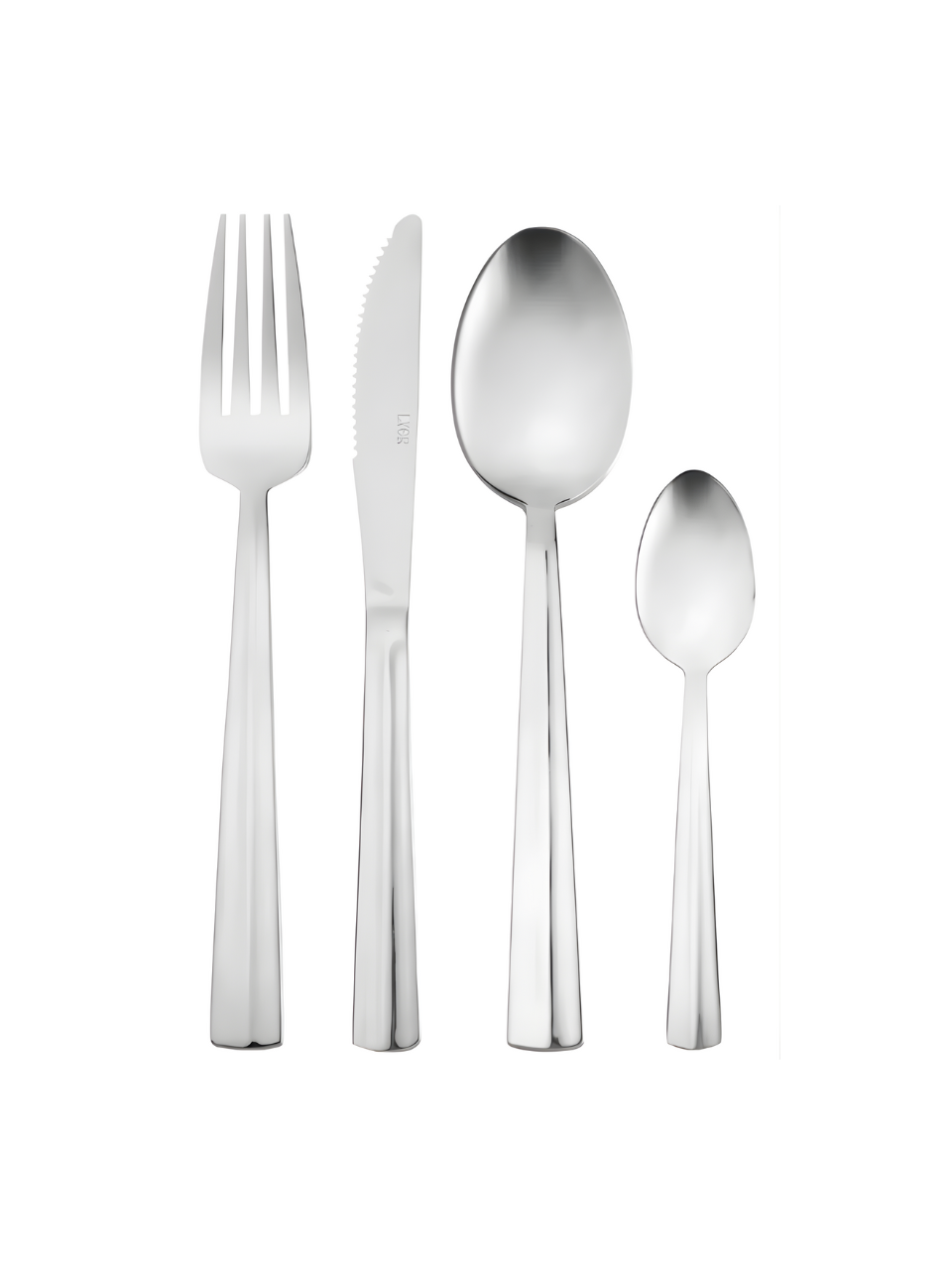FAQUEIRO C/24 PCS MONTENEGRO AÇO INOX LYOR 7908122216848 / REF 66968