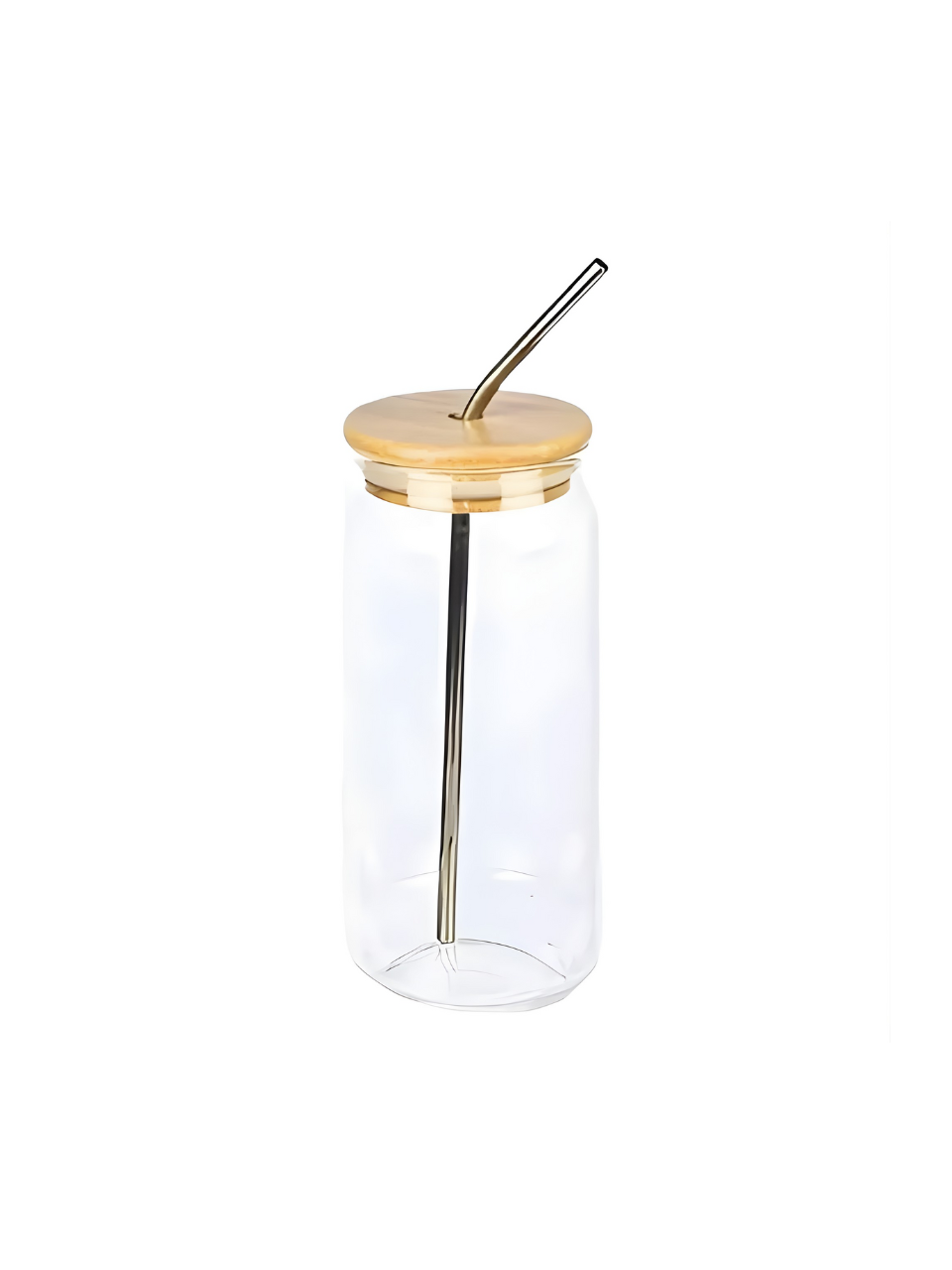 COPO DE VIDRO C/TAMPA BAMBU 500ML 62249 / REF TOP1442