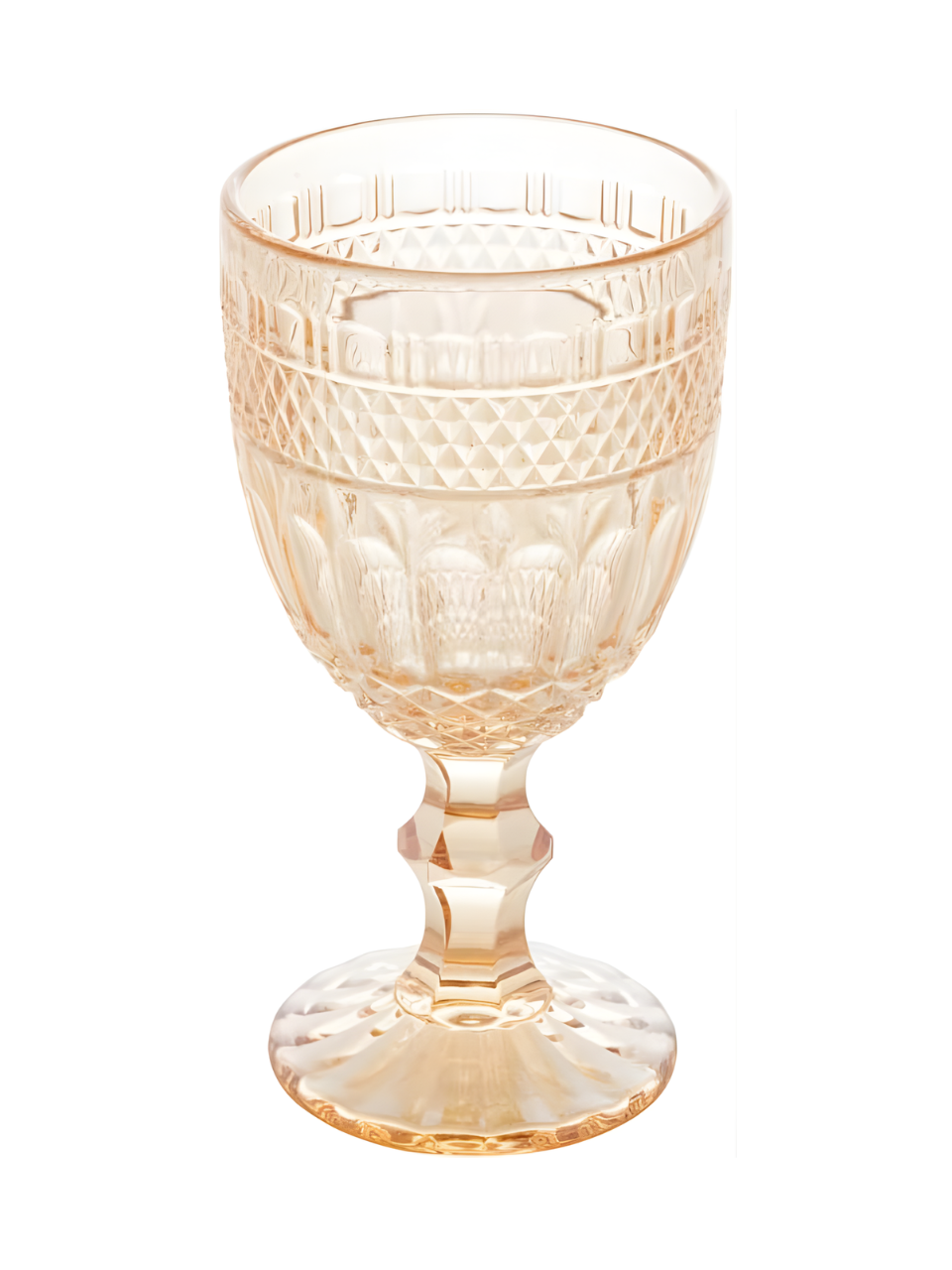 TAÇA DE VIDRO P/AGUA BRAND AMBAR 345ML 7895730991253
