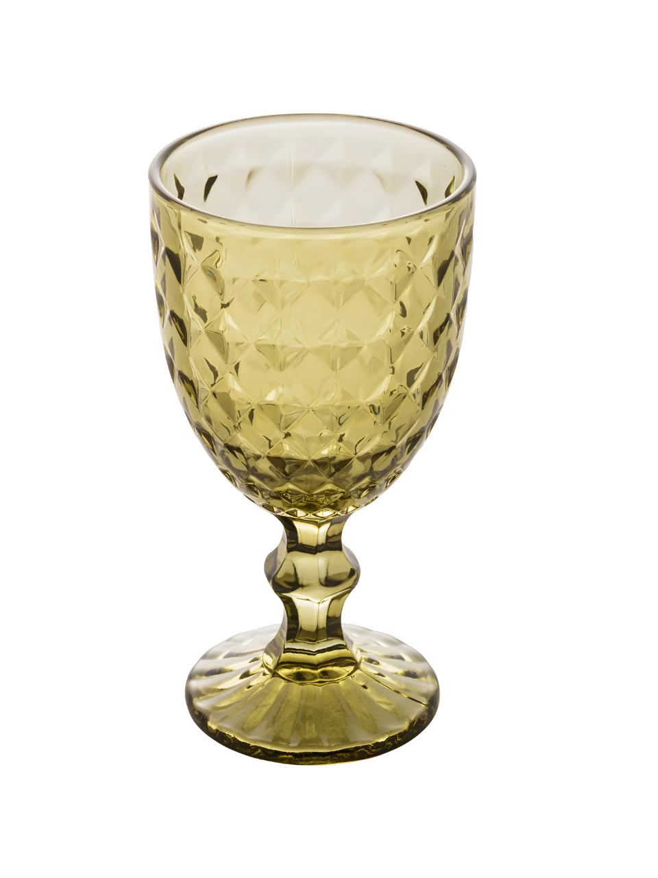 TAÇA VIDRO P/AGUA ROMAN VERDE 345ML 63007 