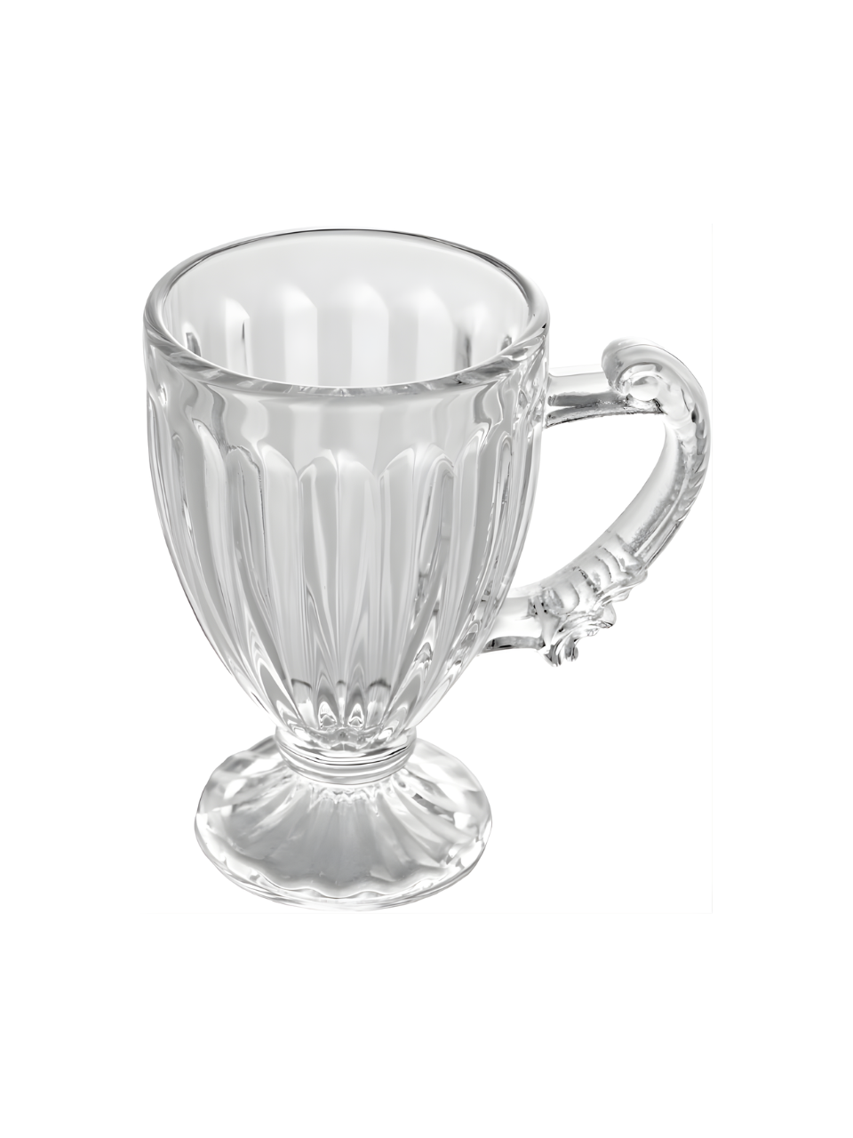 XICARA P/ CAFÉ DE CRISTAL RENAISSANCE 100ML LYOR 50547 / REF 1381