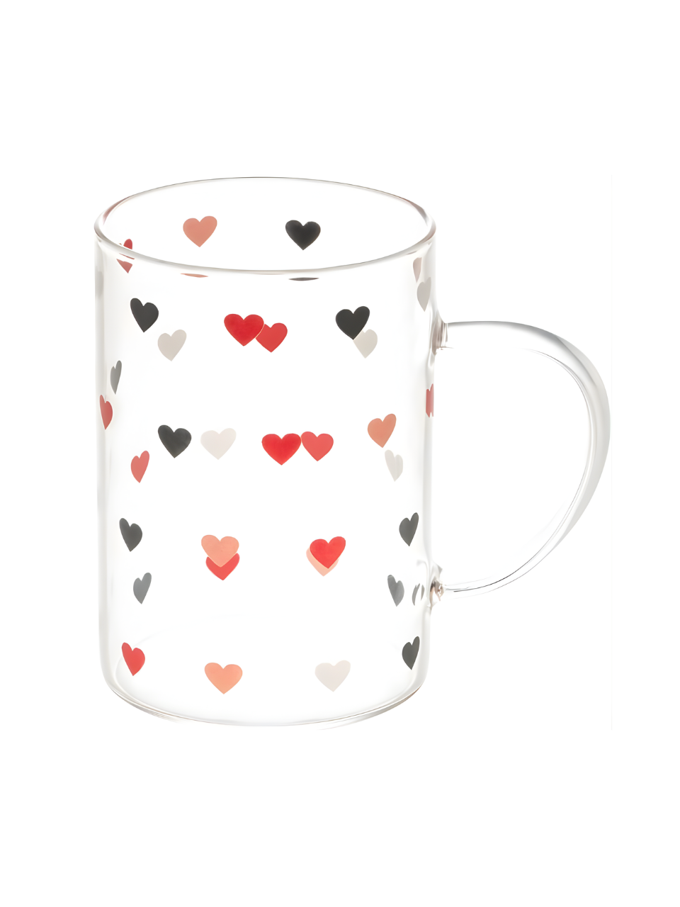 CANECA VIDRO BOROSSILICATO RESISTENTE A CALOR LOVE 200ML LYOR 7899768019118 / REF 1911