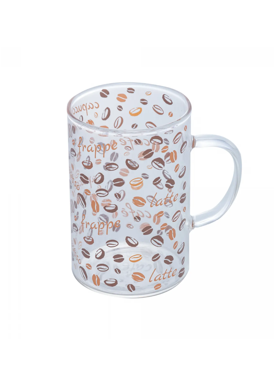 CANECA DE VIDRO COFFE 280ML LYOR 7899768054065 / REF 5406