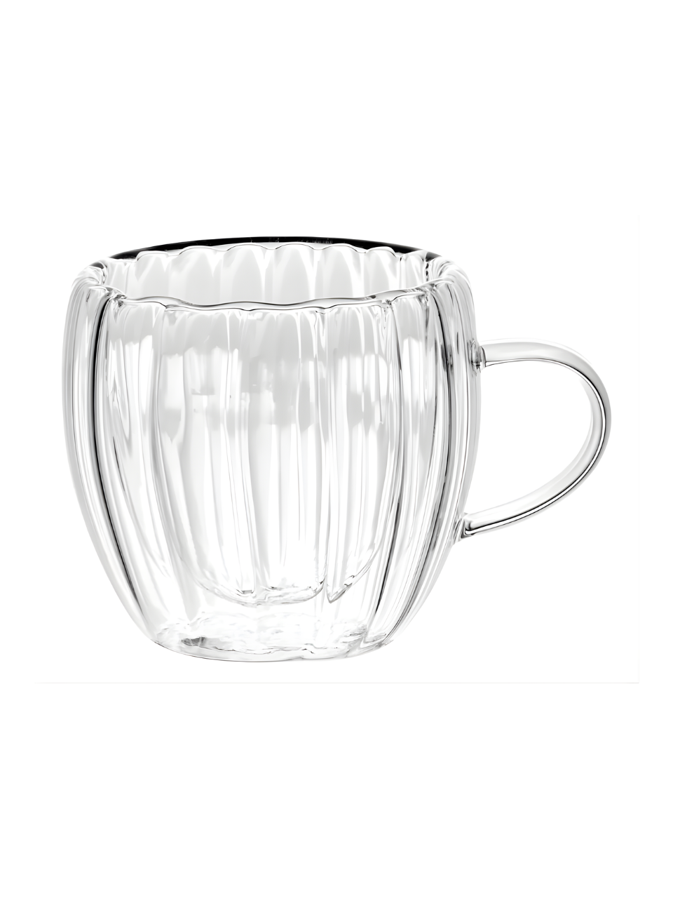 XICARA DE CAFÉ PAREDE DUPLA DE VIDRO CLASSIC 80ML 61528 /REF 5891