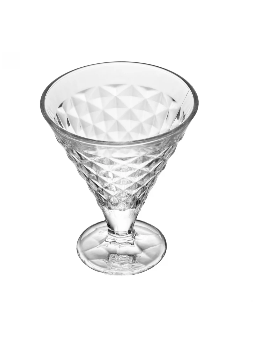 TAÇA P/SOBREMESA DE VIDRO SPIKE 200ML 63219 / REF 220298