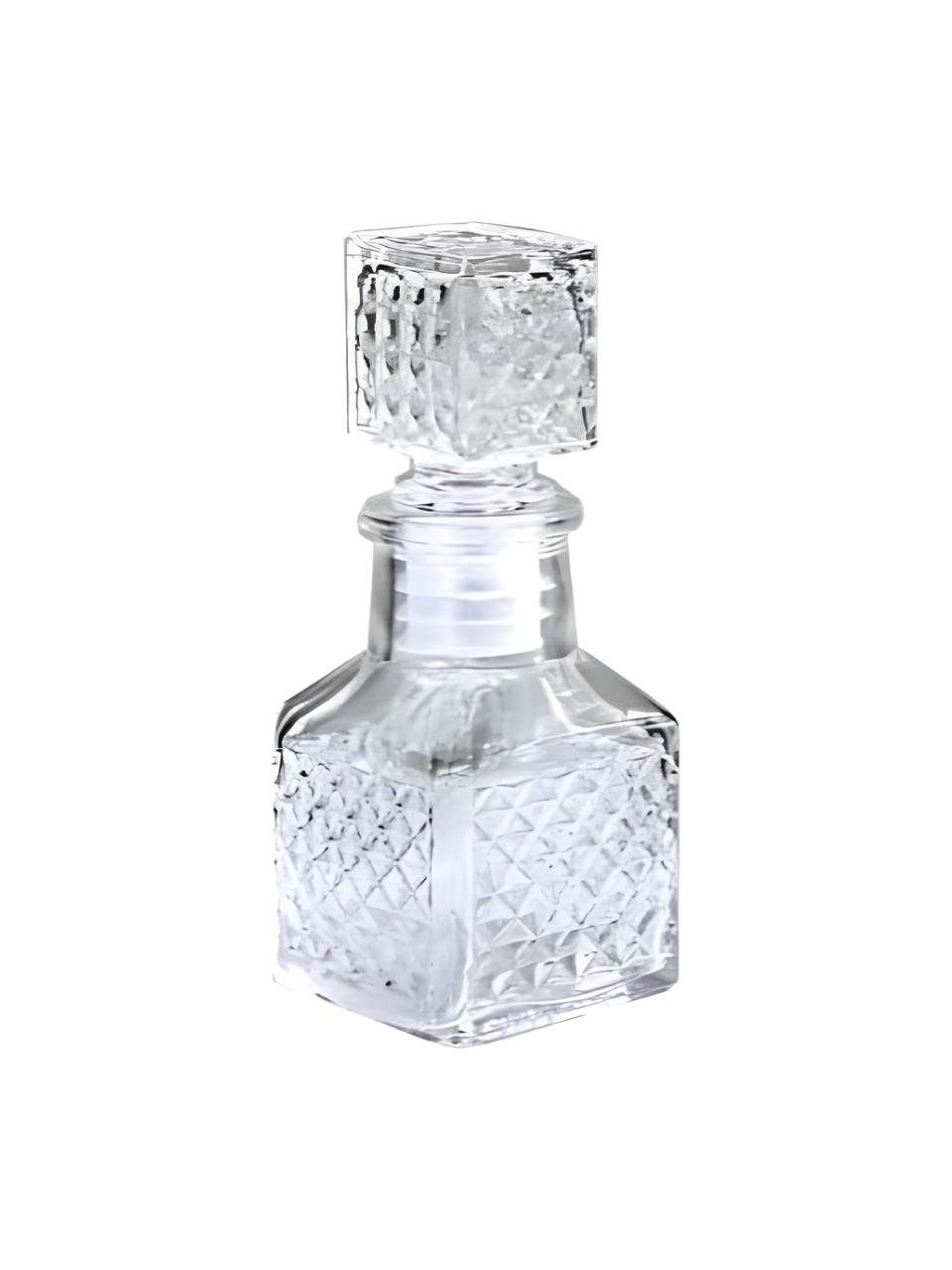 MINI LICOREIRA DE VIDRO 50ML CRISTAL QUADRADA 54462