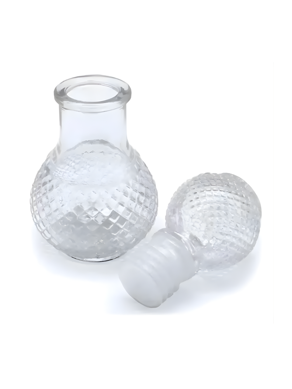 MINI LICOREIRA DE VIDRO 50ML CRISTAL REDONDA 54454