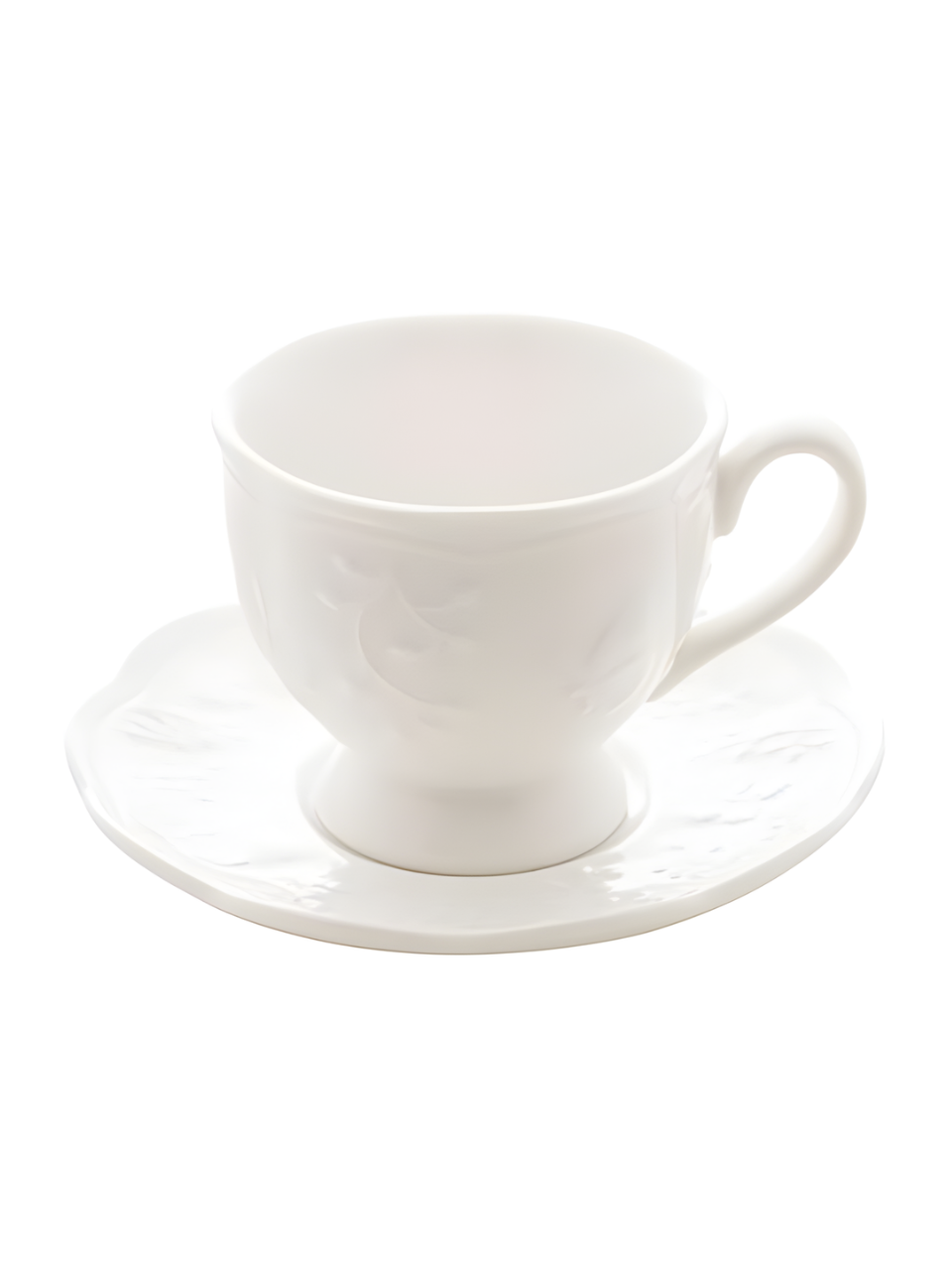 XICARA P/CAFÉ C/PIRES DE PORCELANA NEW BONE BUTTERFLY FLOWER 100ML 61575