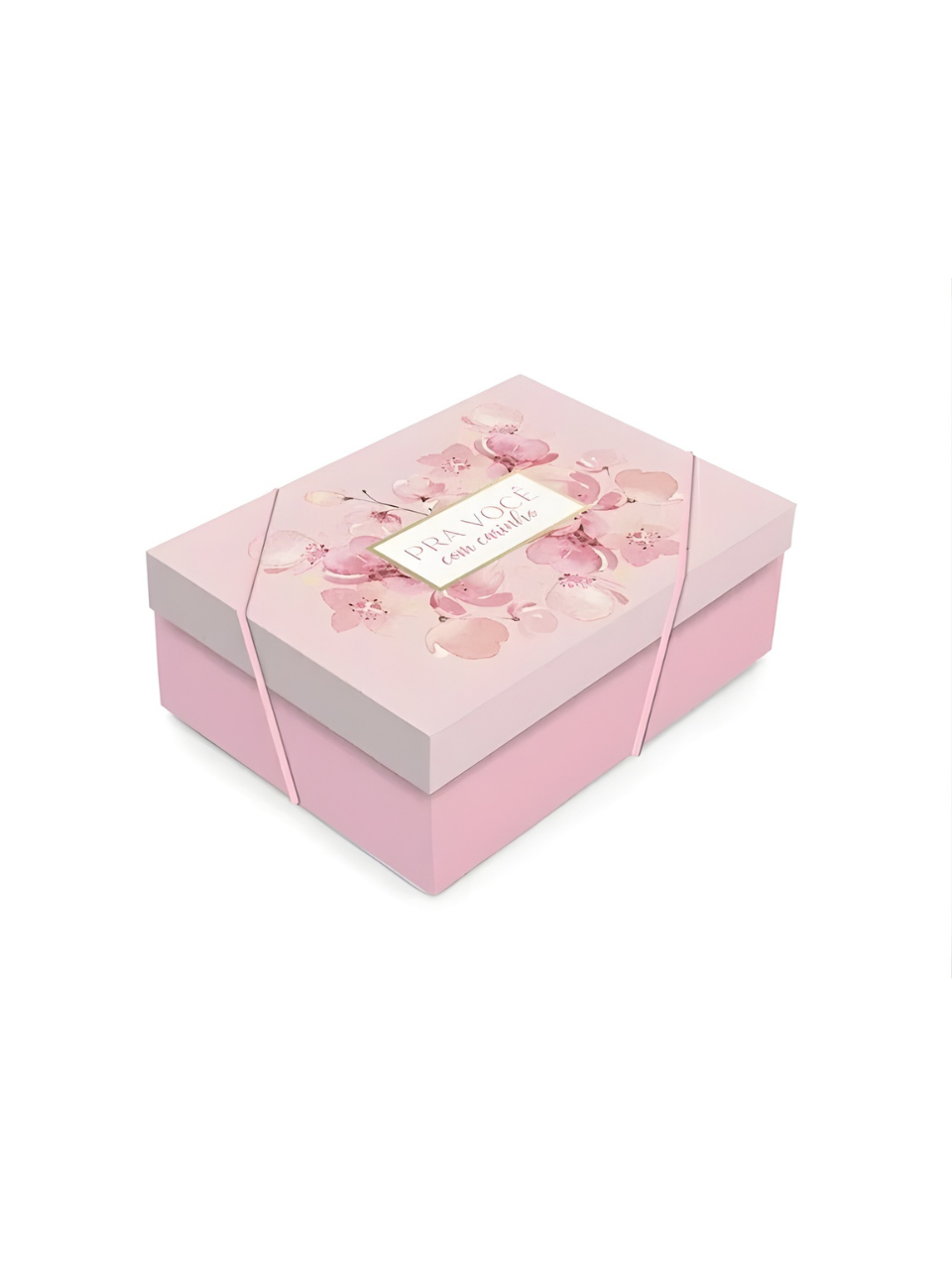 EMBALAGEM C/TAMPA BLOSSOM P 24CM X 18CM X 8CM 7899420461439