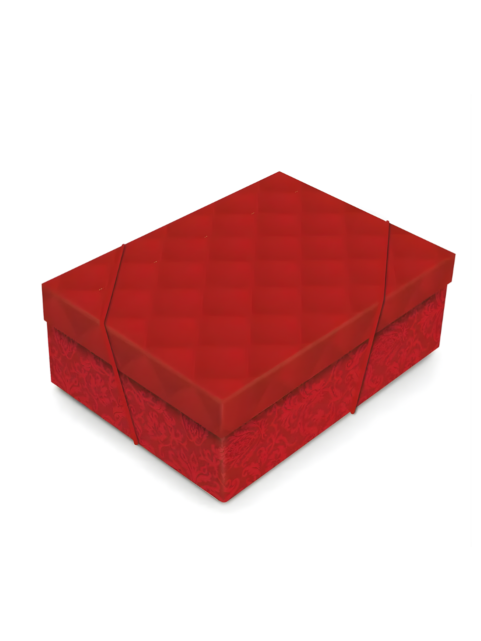 EMBALAGEM C/TAMPA LUXURIA VERMELHO G 46CM X 33CM X 13CM 7909107671621