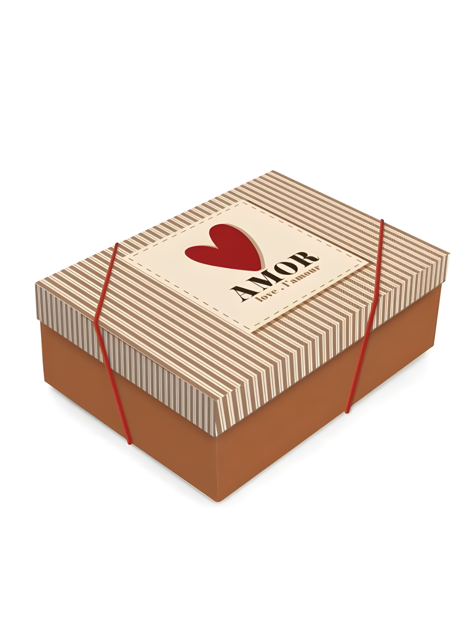 EMBALAGEM C/TAMPA LAMOUR M 35CM X 25CM X 11CM 7899023416539