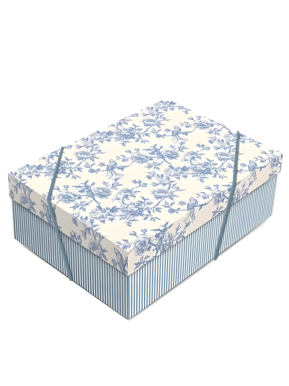 EMBALAGEM C/TAMPA VERSALHES AZL/MFM G 46CM X 33CM X 14CM 7909107309869