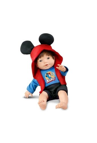 ROMA - BEBE MANIA MICKEY MOUSE BRINQ. BONECO VINIL -7896965251563 REF 5156