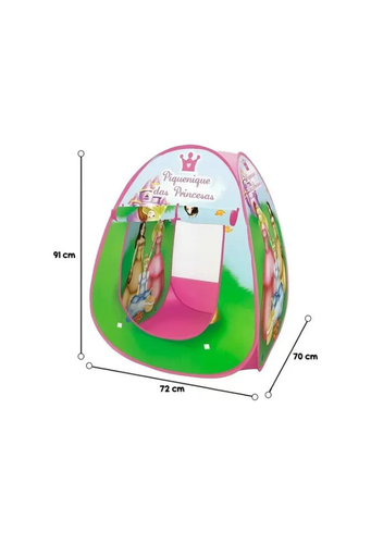 BARRACA PORTATIL PIQUENIQUE DAS PRINCESAS -  7899205946922 REF DMT4692