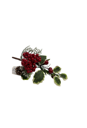 H.PICK BERRY NATAL (VERMELHO) 30cm (FLORARTE) Vol. 1 a 5,9 a 11 - 7890880014197 REF 83796-001