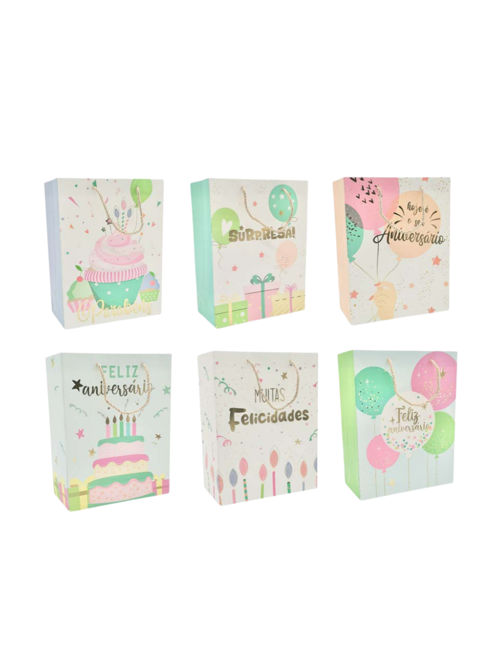 SACOLA PARA PRESENTE DE PAPEL -7899183989225  REF SAC0108