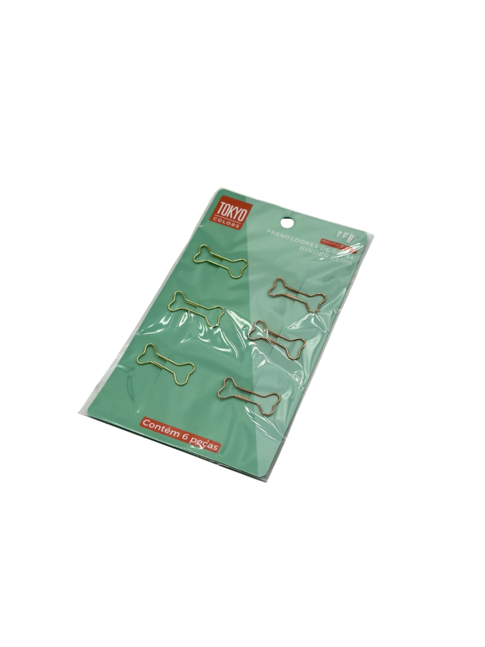  PRENDEDOR DE PAPEL DE METAL FERRO - 7908870403743 REF CLP0033 