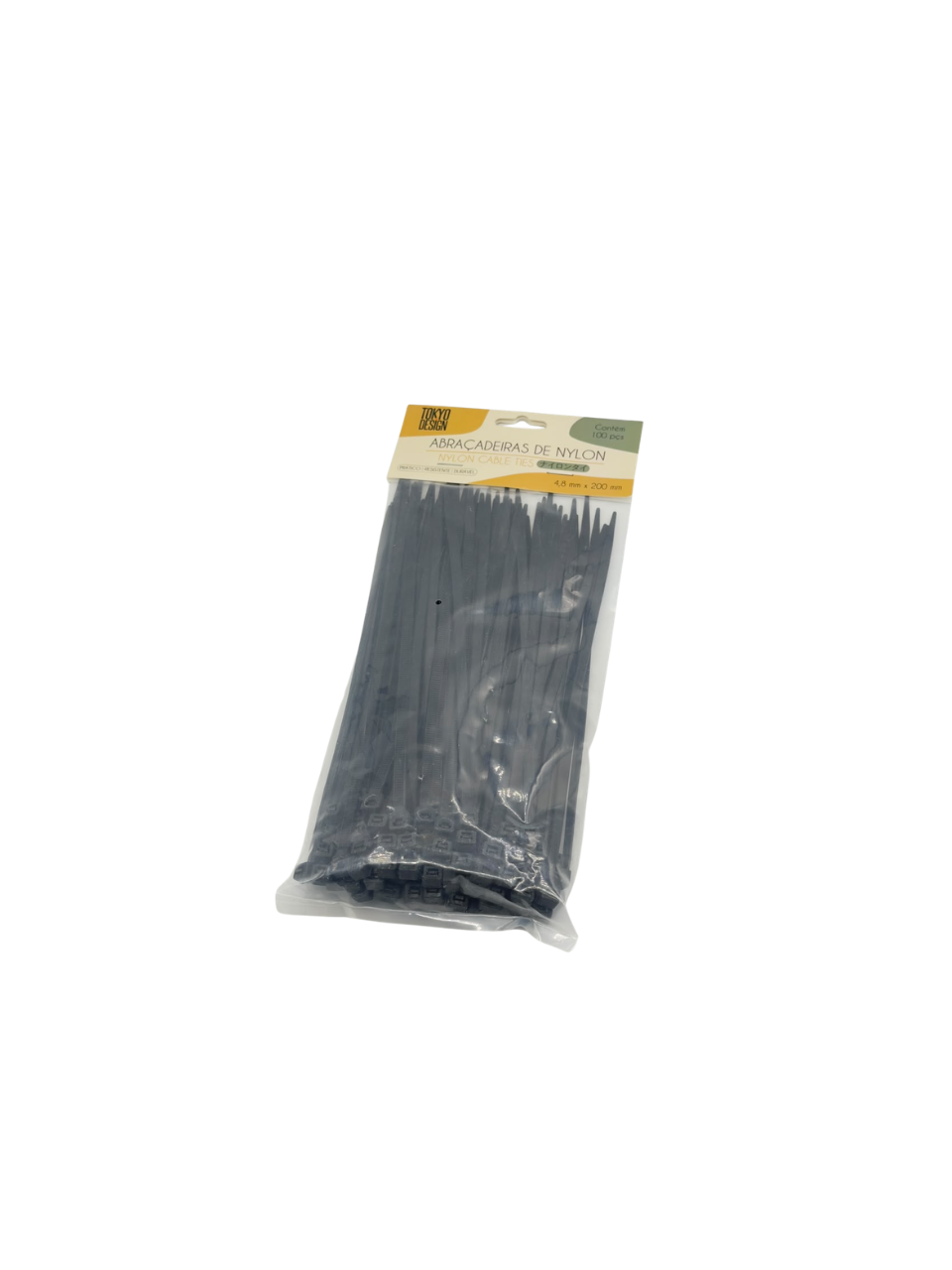 ABRACADEIRAS EM NYLON PACOTE COM 100  150 - 7908870402319 REF ABC0008  