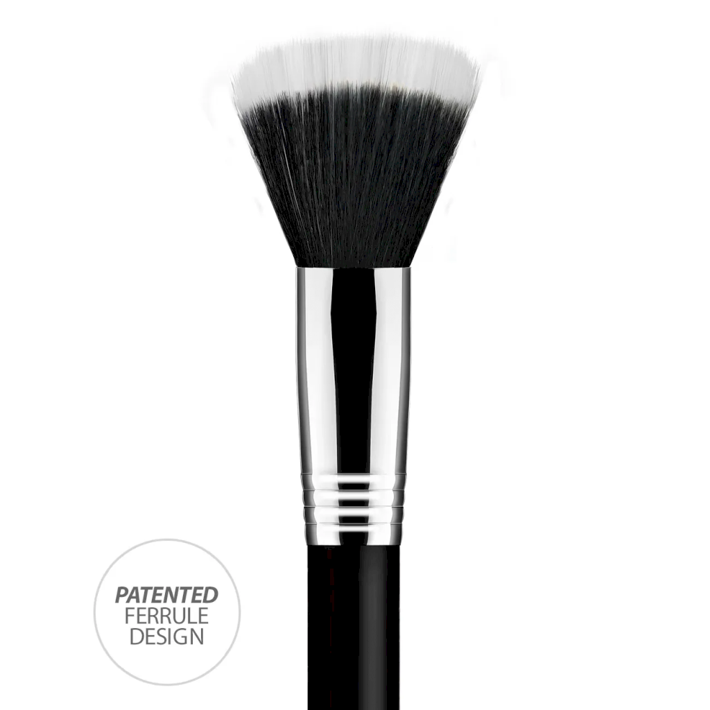 F07 PINCEL DUO FIBER MÉDIO PÓ E BLUSH DAYMAKEUP