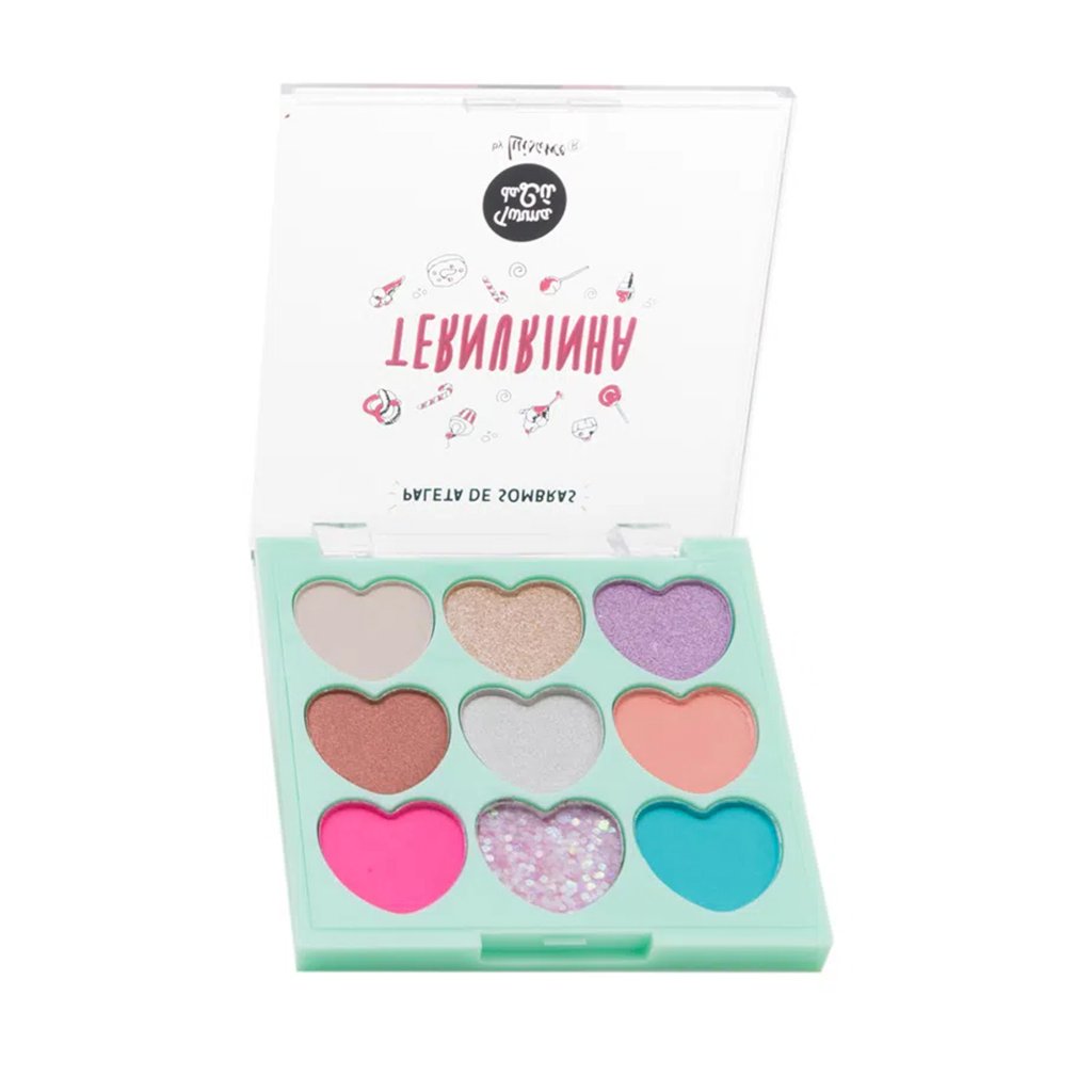 MAQUIAGEM TURMA DA LU KIT DE SOMBRAS- TERNURINHA PALETA DE SOMBRAS