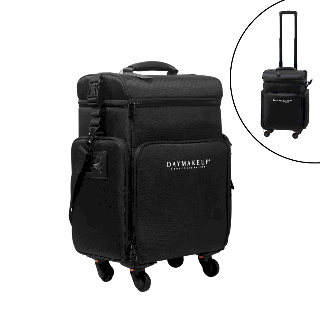 MALETA MAKEUP NYLON CASE 4 WELL - (786)