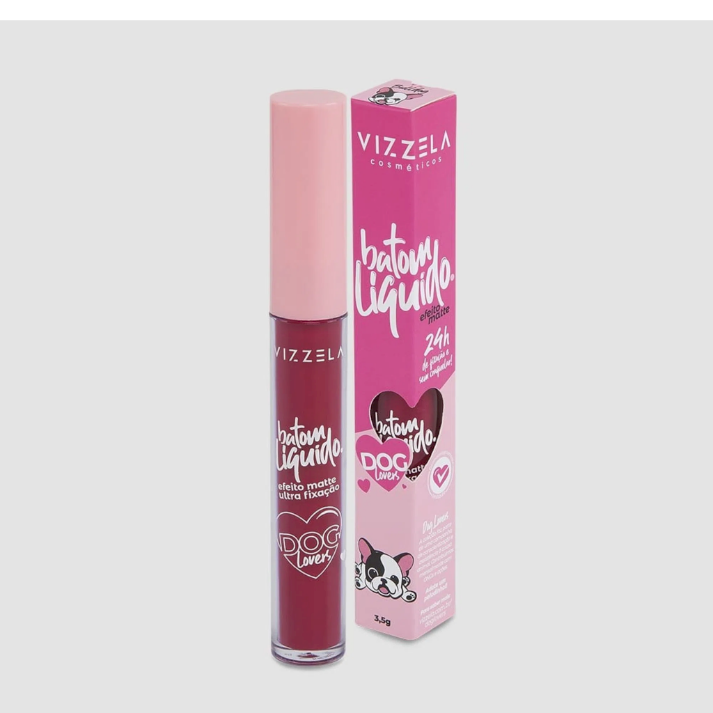 VZ-04 - BATOM LIQUIDO DOG LOVERS COR 09 - BULLDOG - VIZZELA
