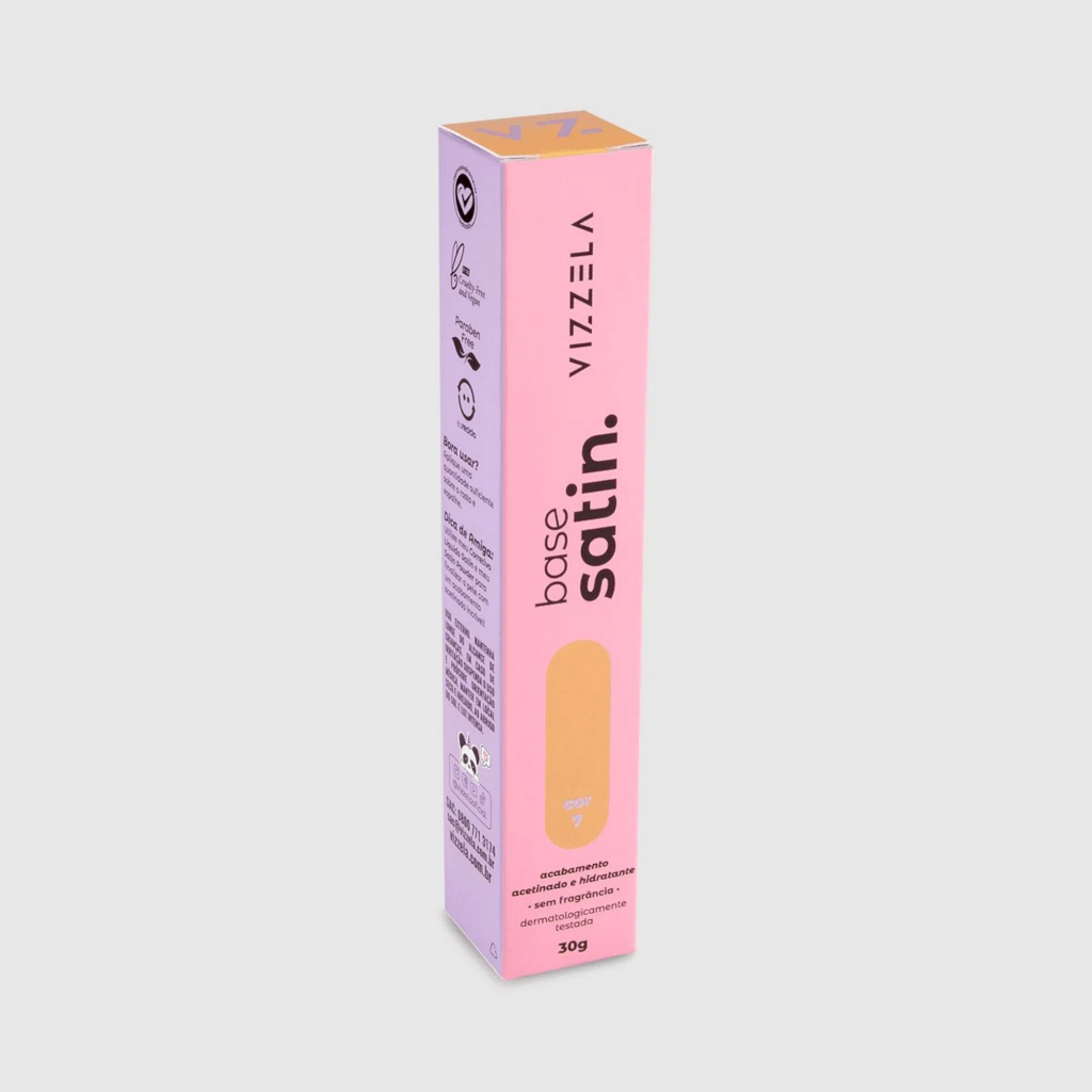 VZ-55 - BASE LIQUIDA SATIN - COR 07 - VIZZELA