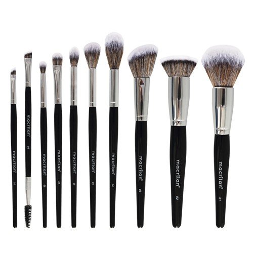 A100 KIT MAX 10 PINCEIS PROFISSIONAIS