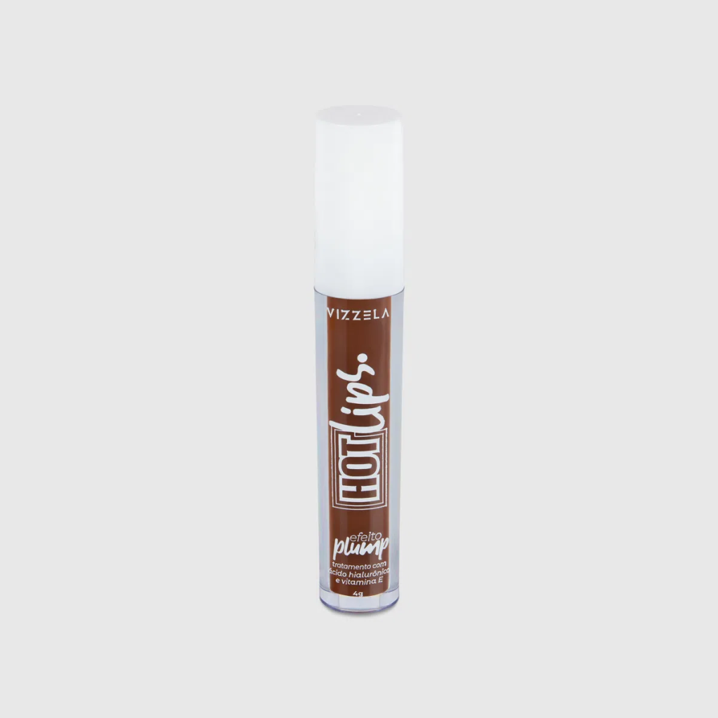 GLOSS HOT LIPS BROWN - VIZZELA
