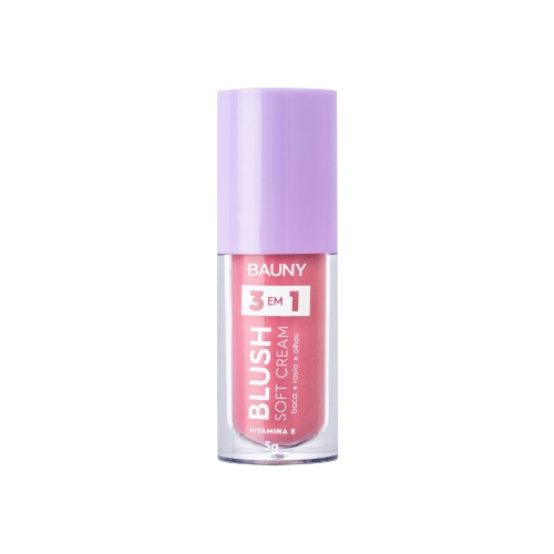  BLUSH LÍQUIDO SOFT CREAM 3 EM 1 5G DREAMY - BAUNY