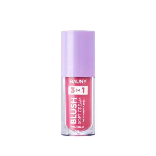  BLUSH LÍQUIDO SOFT CREAM 3 EM 1 5G PRINCESS - BAUNY