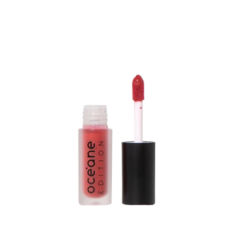 MINI BATOM LÍQUIDO VERMELHO MATTE - COLOR MY LIPS REAL DEAL - OCÉANE