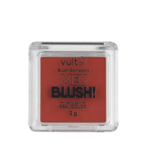 BLUSH COMPACTO CORAL MATTE MEU BLUSH! - VULT